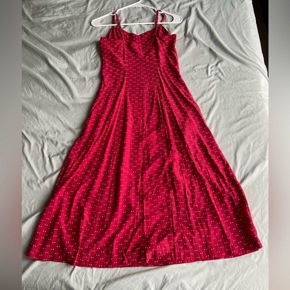 Uniqlo Ines de la Fressange Red Dress XS - Picture 5 of 5
